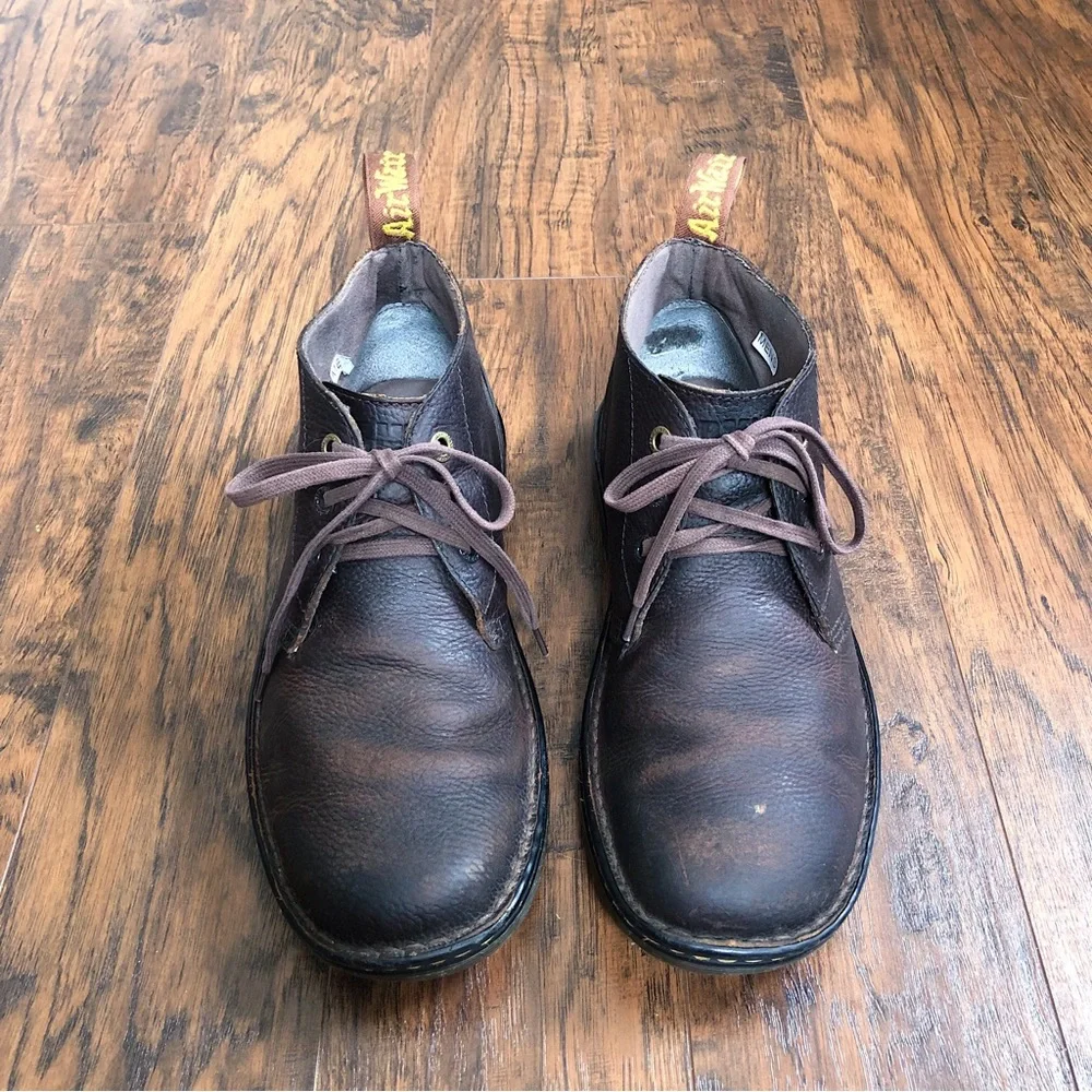 SOLD Dr Martens • Sussex ankle boots Bear Track Slip Resistant Chukka lace up - Picture 2 of 13